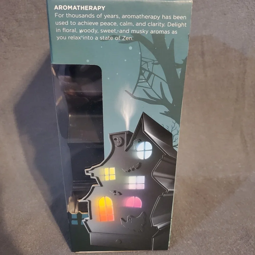 Haunted House Mahli Ultrasonic Diffuser 7 Cycling Light Colors
